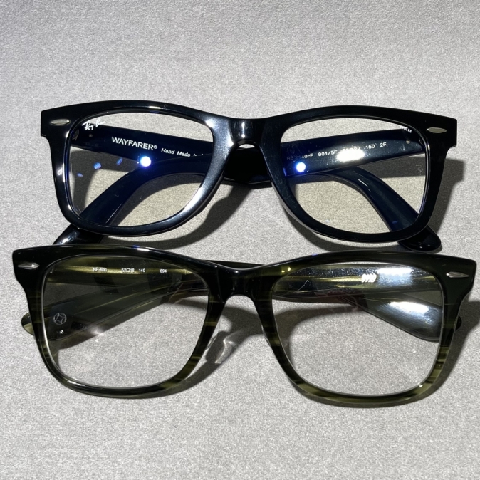 RayBan”WAYFARER”と999.9（フォーナインズ）“NP-600”の比較 | 池袋店