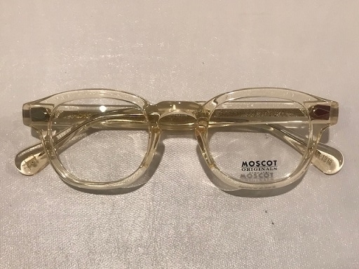 11,400円モスコット　クリアフレーム　丸眼鏡