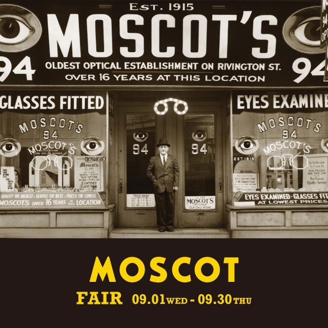 女性におすすめ！MOSCOT(モスコット) LEMTOSHのクリアカラーフレーム紹介