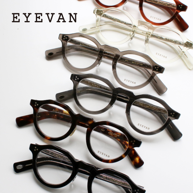 EYEVAN（アイヴァン）定番モデルのWebbやMasonが再入荷いたします。