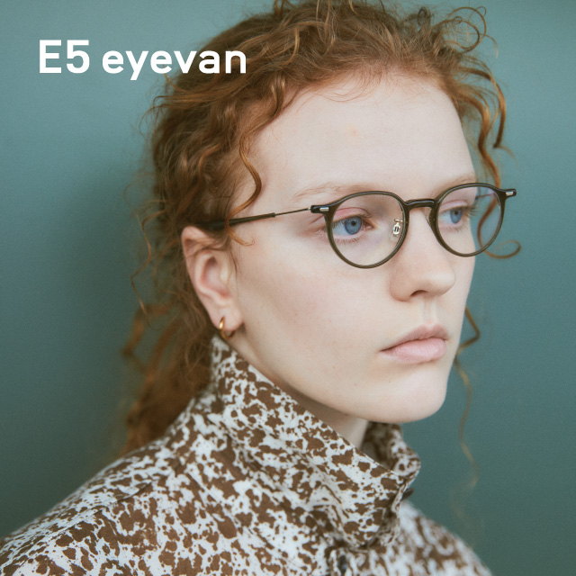 E5 eyevan 2024AW COLLECTION「C4,P4」が入荷いたします。