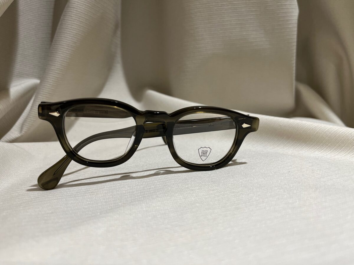 大人気！！！JULIUS TART OPTICALのARの新色！Olive Green Sasa！！！ | 福岡パルコ店 | BLOG | POKER  FACE [ポーカーフェイス] アイウェア・眼鏡（メガネ）のセレクトショップ