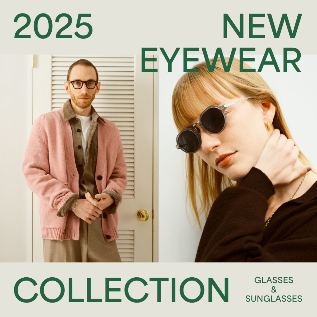 2025 NEW EYEWEAR COLLECTION公開！